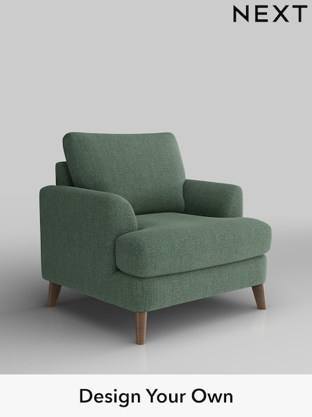 Chunky Texture/Mid Forest Green Parker (W42593) | £875