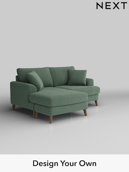Chunky Texture/Mid Forest Green Parker (W42593) | £1,550