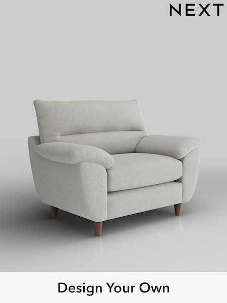 Chunky Texture/Dove Elliot Highback (W42595) | £775