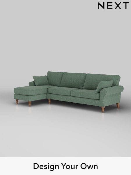 Chunky Texture/Mid Forest Green Mallory (W42596) | £1,575