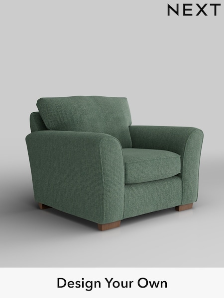 Chunky Texture/Mid Forest Green Michigan Ii (W42598) | £625