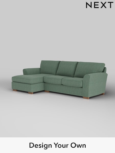 Chunky Texture/Mid Forest Green Michigan Ii (W42598) | £1,525