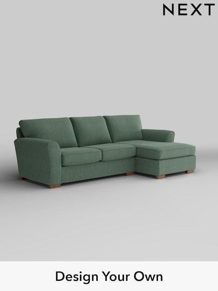Chunky Texture/Mid Forest Green Michigan Ii (W42598) | £1,525