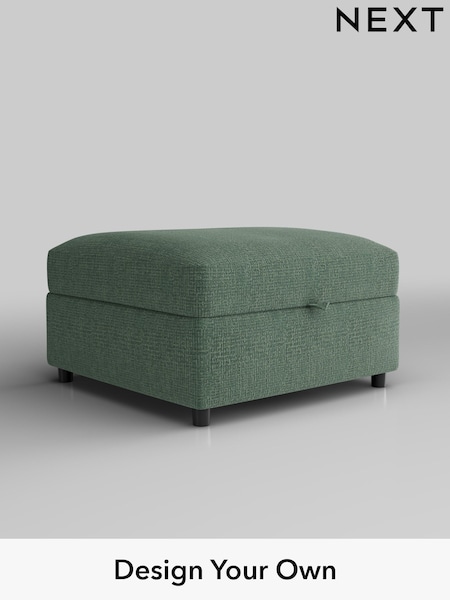 Chunky Texture/Mid Forest Green Parker Platform (W42600) | £499
