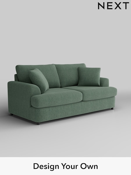 Chunky Texture/Mid Forest Green Parker Platform (W42600) | £1,275
