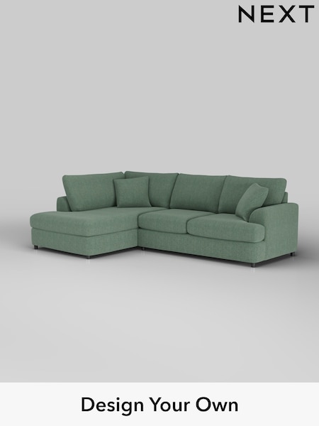 Chunky Texture/Mid Forest Green Parker Platform (W42600) | £2,250