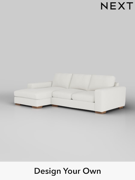 Chunky Texture/Oyster Houghton Deep Sit (W42604) | £2,050
