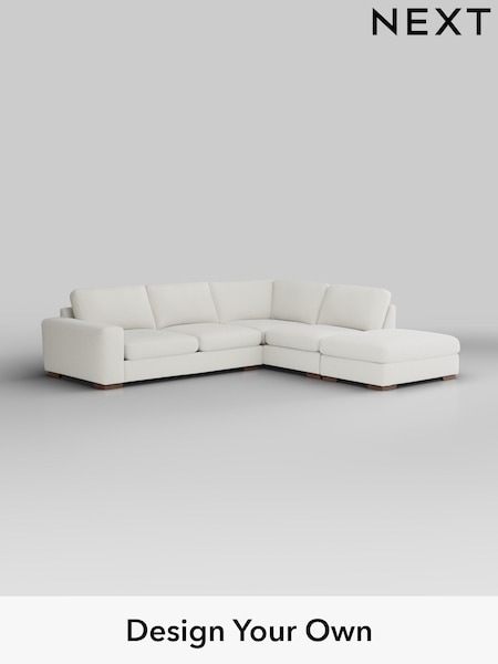 Chunky Texture/Oyster Houghton Deep Sit (W42604) | £2,599