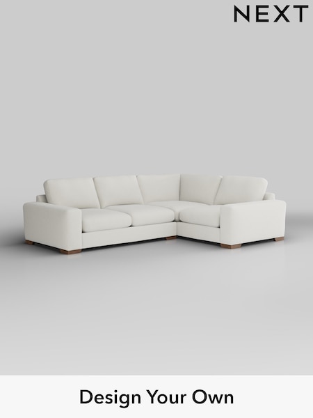 Chunky Texture/Oyster Houghton Deep Relaxed Sit (W42605) | £2,625