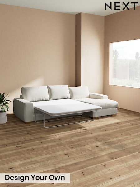 Chunky Texture/Oyster Houghton Deep Relaxed Sit (W42605) | £2,825