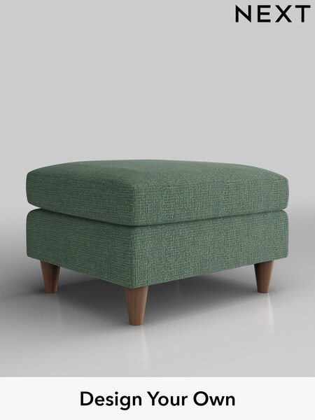 Chunky Texture/Mid Forest Green Elliot Highback (W42607) | £350