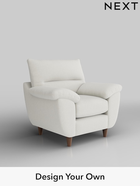 Chunky Texture/Oyster Elliot Highback (W42618) | £675