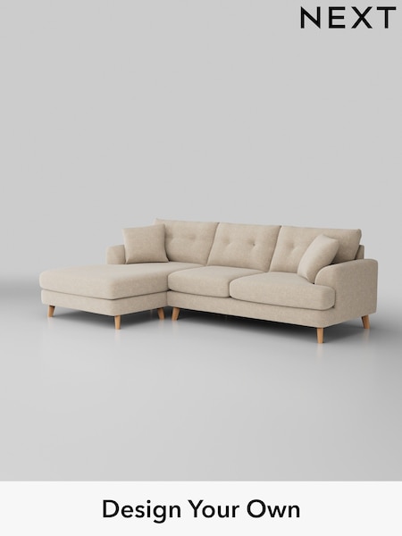 Chunky Weave/Cream Parker Buttoned Back (W42623) | £2,350