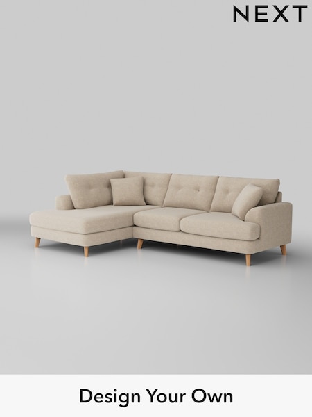 Chunky Weave/Cream Parker Buttoned Back (W42623) | £2,325