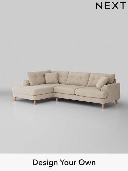 Chunky Weave/Cream Parker Buttoned Back (W42623) | £2,425