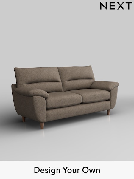 Chunky Weave/Dark Natural Elliot Highback (W42644) | £1,175