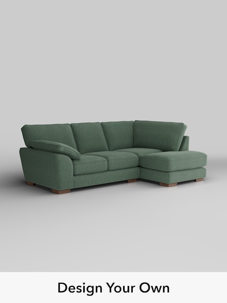 Chunky Texture/Mid Forest Green Stamford Grand Relaxed Sit (W42649) | £2,375