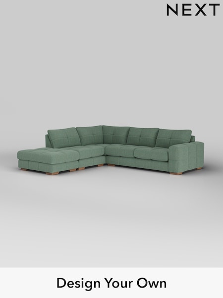 Chunky Texture/Mid Forest Green Brooke Deep Sit (W42652) | £2,825