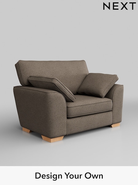 Chunky Weave/Dark Natural Stamford (W42655) | £850