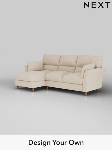 Chunky Weave/Cream Hartley Highback Relaxed Sit (W42660) | £1,950