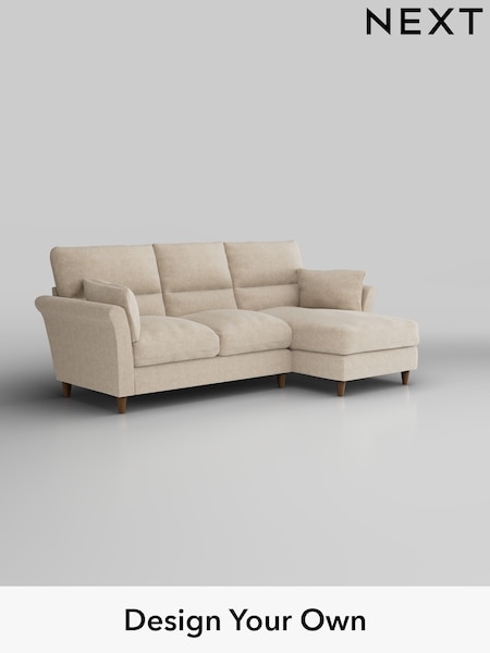 Chunky Weave/Cream Hartley Highback Relaxed Sit (W42660) | £1,950