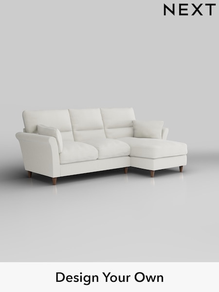 Chunky Texture/Oyster Hartley Highback Relaxed Sit (W42664) | £1,950