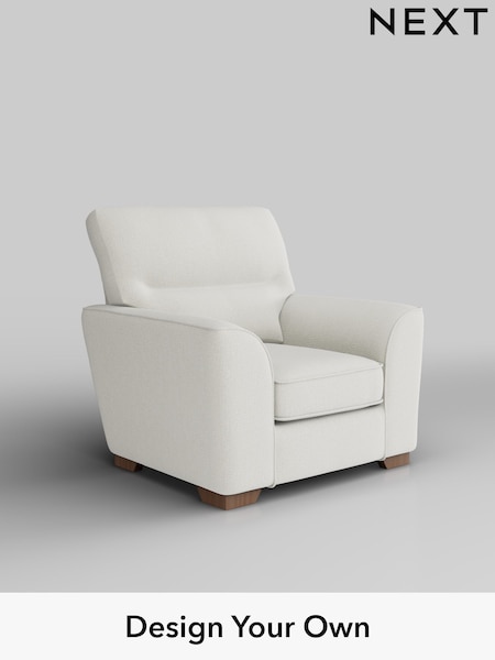 Chunky Texture/Oyster Stamford Highback (W42671) | £799