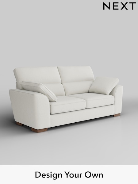 Chunky Texture/Oyster Stamford Highback (W42671) | £1,299