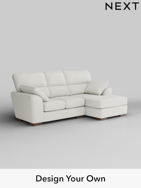 Chunky Texture/Oyster Stamford Highback (W42671) | £2,025