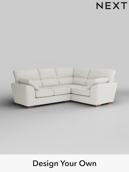 Chunky Texture/Oyster Stamford Highback (W42671) | £2,150