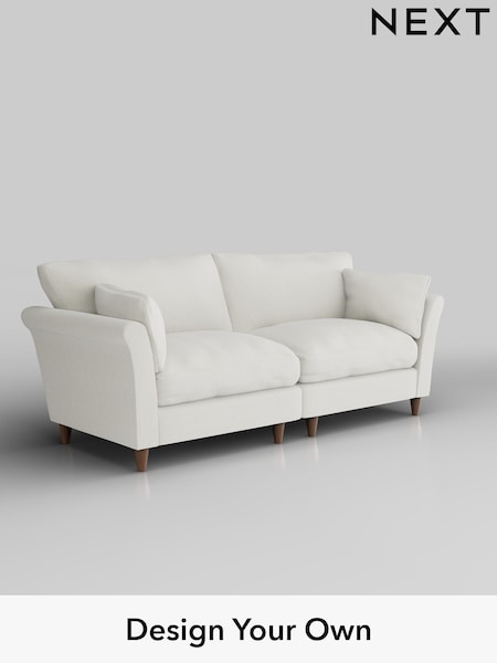 Chunky Texture/Oyster Hartley Relaxed Sit (W42672) | £1,375