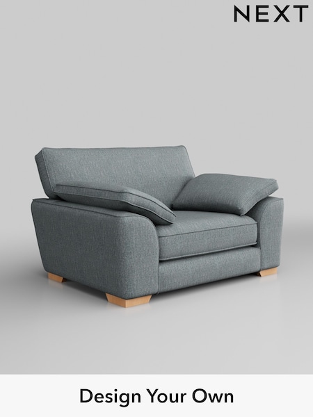 Chunky Weave/Mid Blue Stamford Grand Relaxed Sit (W42676) | £1,299