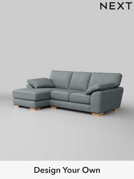 Chunky Weave/Mid Blue Stamford Grand Relaxed Sit (W42676) | £2,275
