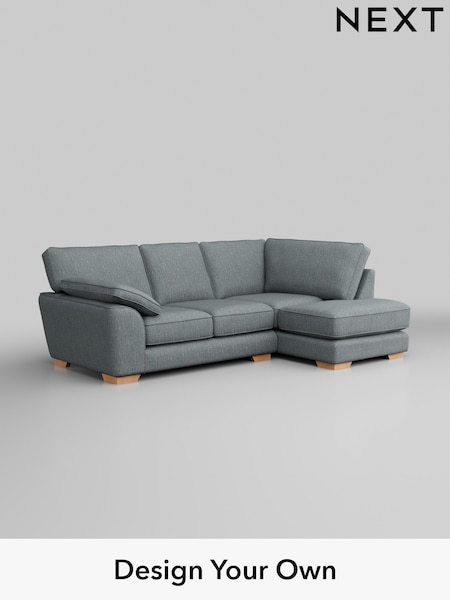 Chunky Weave/Mid Blue Stamford Grand Relaxed Sit (W42676) | £2,375
