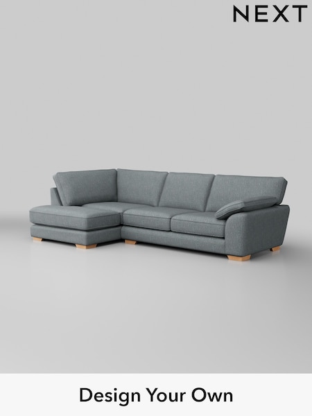 Chunky Weave/Mid Blue Stamford Grand Relaxed Sit (W42676) | £2,525