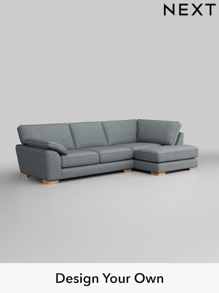 Chunky Weave/Mid Blue Stamford Grand Relaxed Sit (W42676) | £2,525