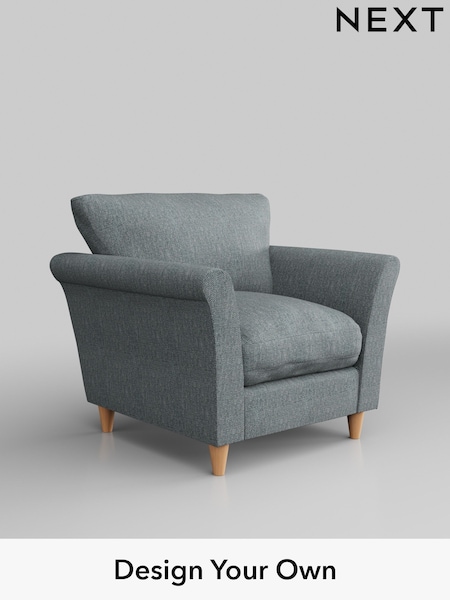 Chunky Weave/Mid Blue Hartley Relaxed Sit (W42682) | £825