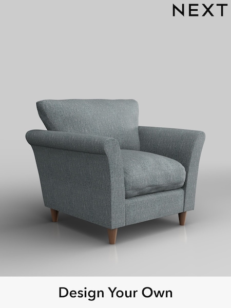 Chunky Weave/Mid Blue Hartley Relaxed Sit (W42682) | £825