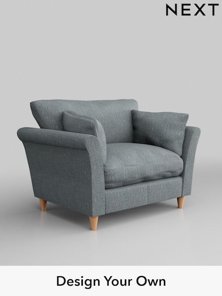 Chunky Weave/Mid Blue Hartley Relaxed Sit (W42682) | £925