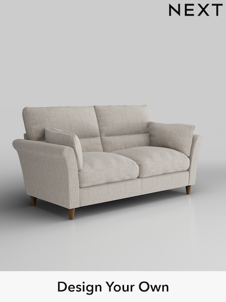 Chunky Weave/Dove Grey Hartley Highback Relaxed Sit (W42687) | £1,325