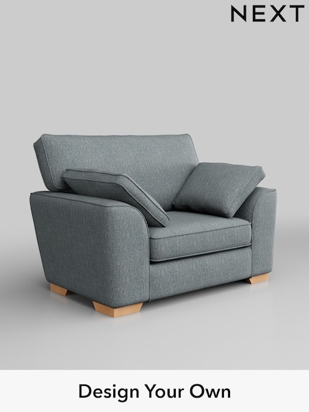 Chunky Weave/Mid Blue Stamford (W42692) | £850