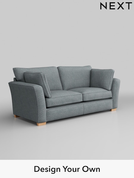 Chunky Weave/Mid Blue Heath Highback (W42694) | £1,325