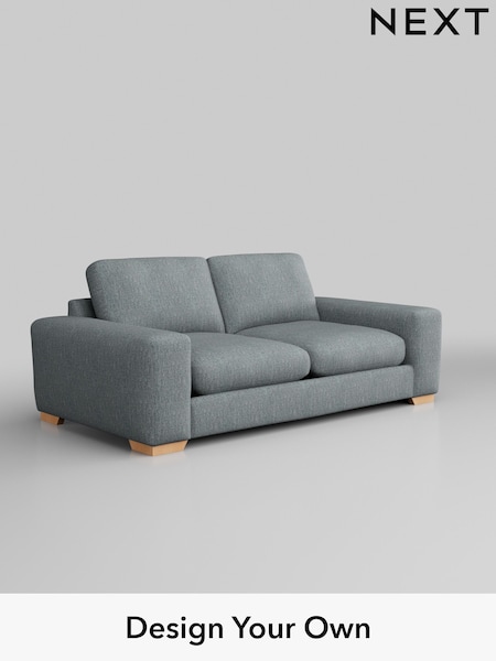 Chunky Weave/Mid Blue Houghton Deep Relaxed Sit (W42695) | £1,425