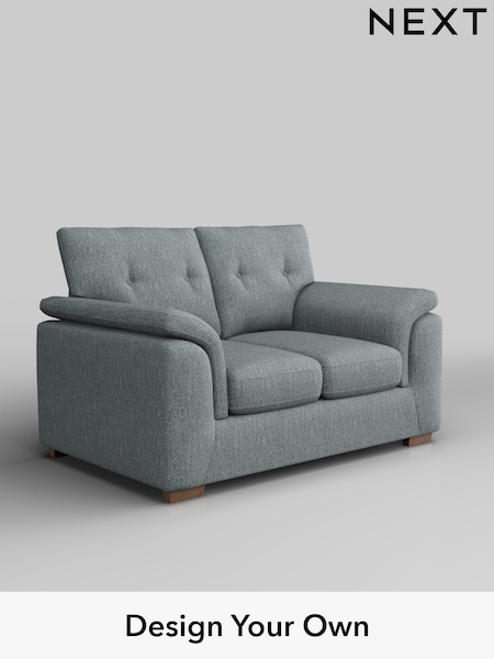 Chunky Weave/Mid Blue Hayden Buttoned Back (W42699) | £1,025
