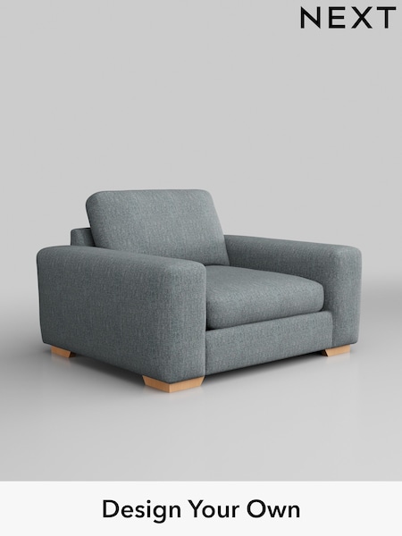 Chunky Weave/Mid Blue Houghton Deep Sit (W42701) | £975