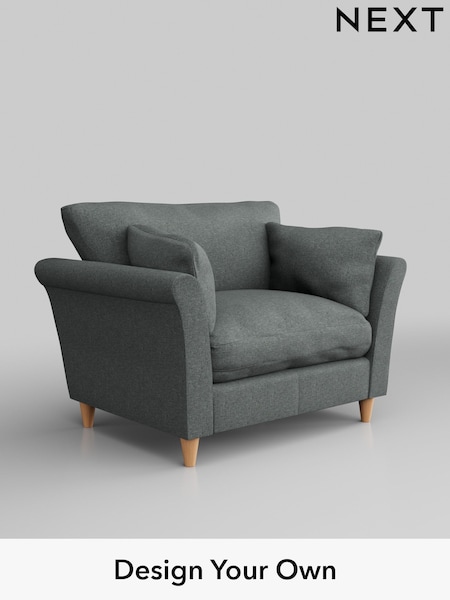 Chunky Weave/Mid Grey Hartley Relaxed Sit (W42709) | £925