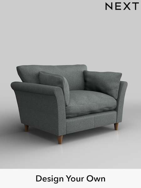 Chunky Weave/Mid Grey Hartley Relaxed Sit (W42709) | £1,025