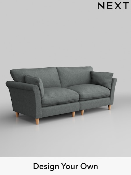 Chunky Weave/Mid Grey Hartley Relaxed Sit (W42709) | £1,375