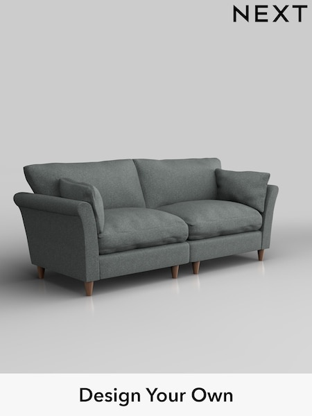 Chunky Weave/Mid Grey Hartley Relaxed Sit (W42709) | £1,375
