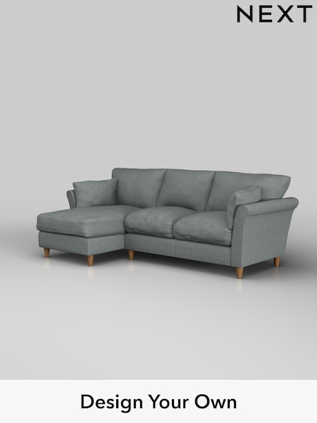 Chunky Weave/Mid Grey Hartley Relaxed Sit (W42709) | £1,899